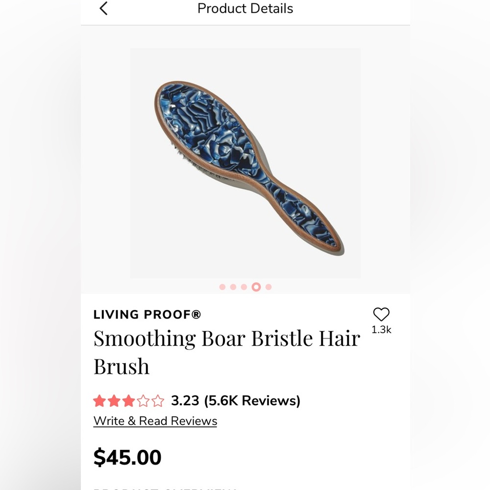 Living Proof Boar Bristle Brush